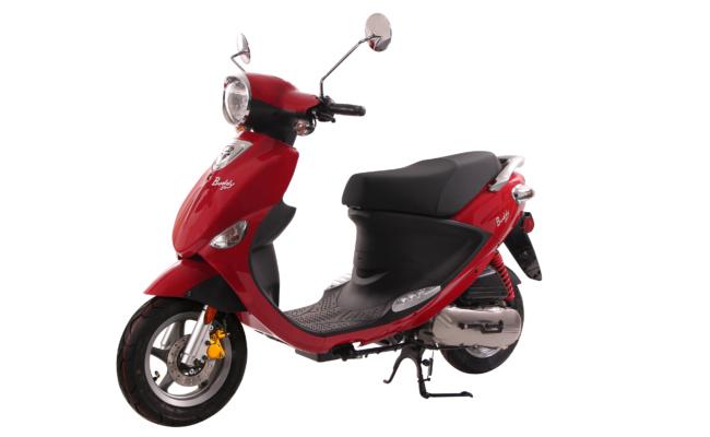 2023 Buddy 50 - Red - NOT IN STOCK